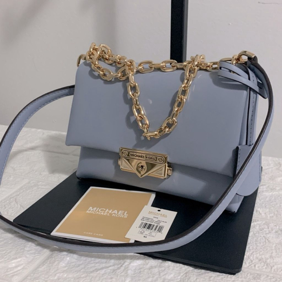 BNWT MICHAEL KORS CECE SMALL SHOULDER CROSSBODY BAG | CONVERTIBLE PURSE | PALE B - Picture 5 of 7